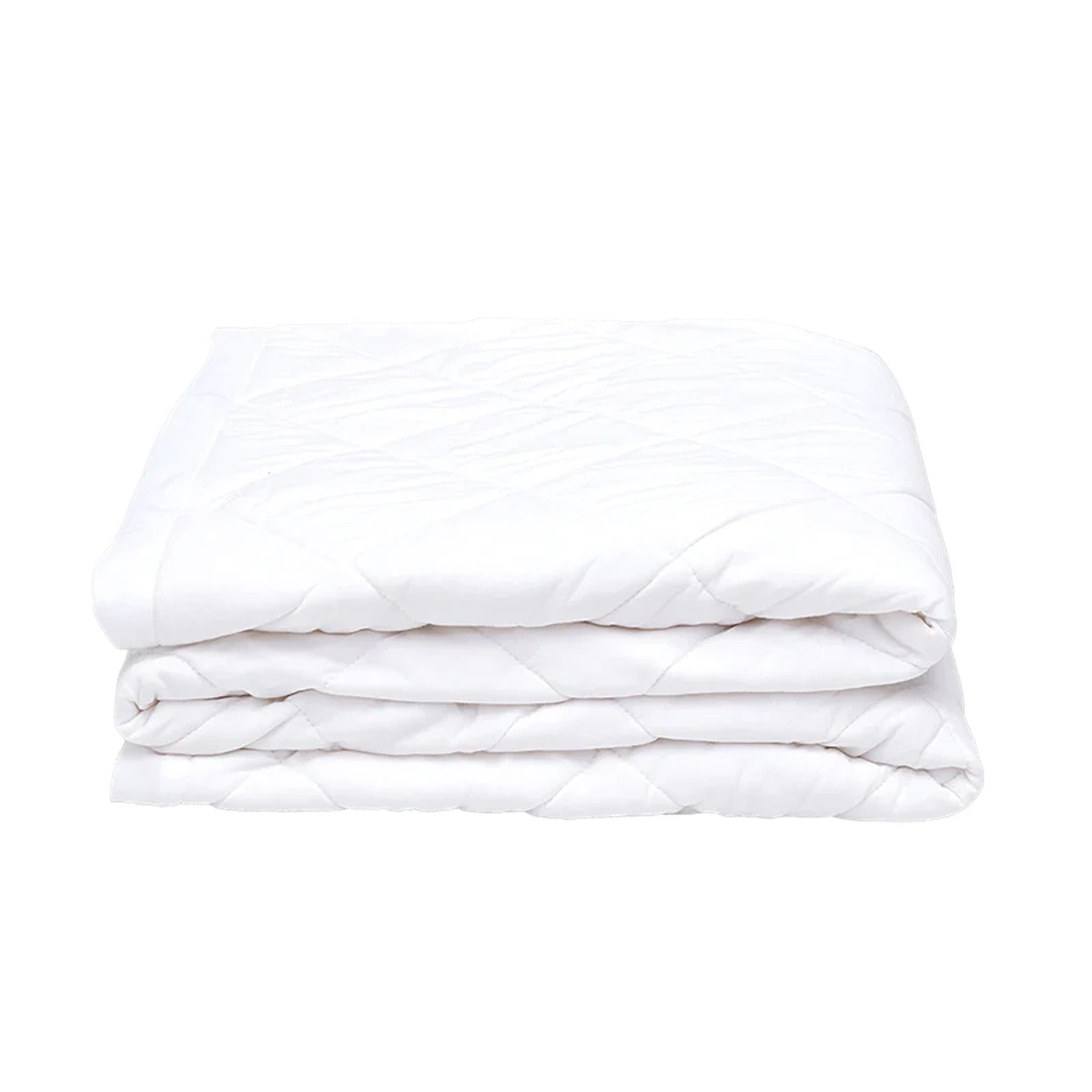ettitude Twin XL Bamboo Mattress Protector White
