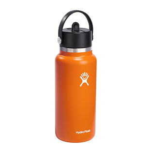 Hydro Flask 24 oz. Wide Mouth Bottle with Flex Straw Cap, Lupine