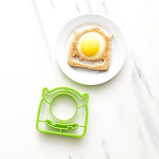 Egg Monster Breakfast Toast-Cutter Mold