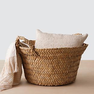 The Citizenry Totora Floor Basket