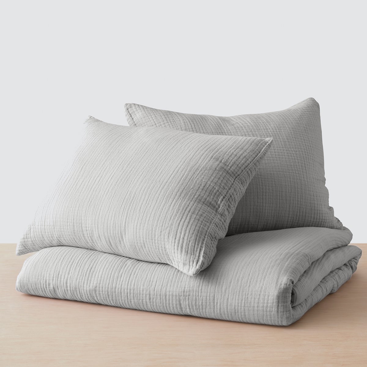 The Citizenry Organic Cotton Gauze Duvet Set The Container Store