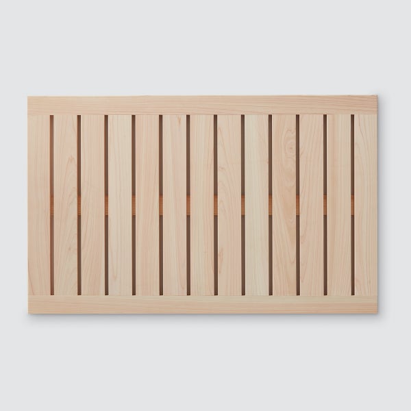 The Citizenry Hinoki Wood Bath Mat The Container Store