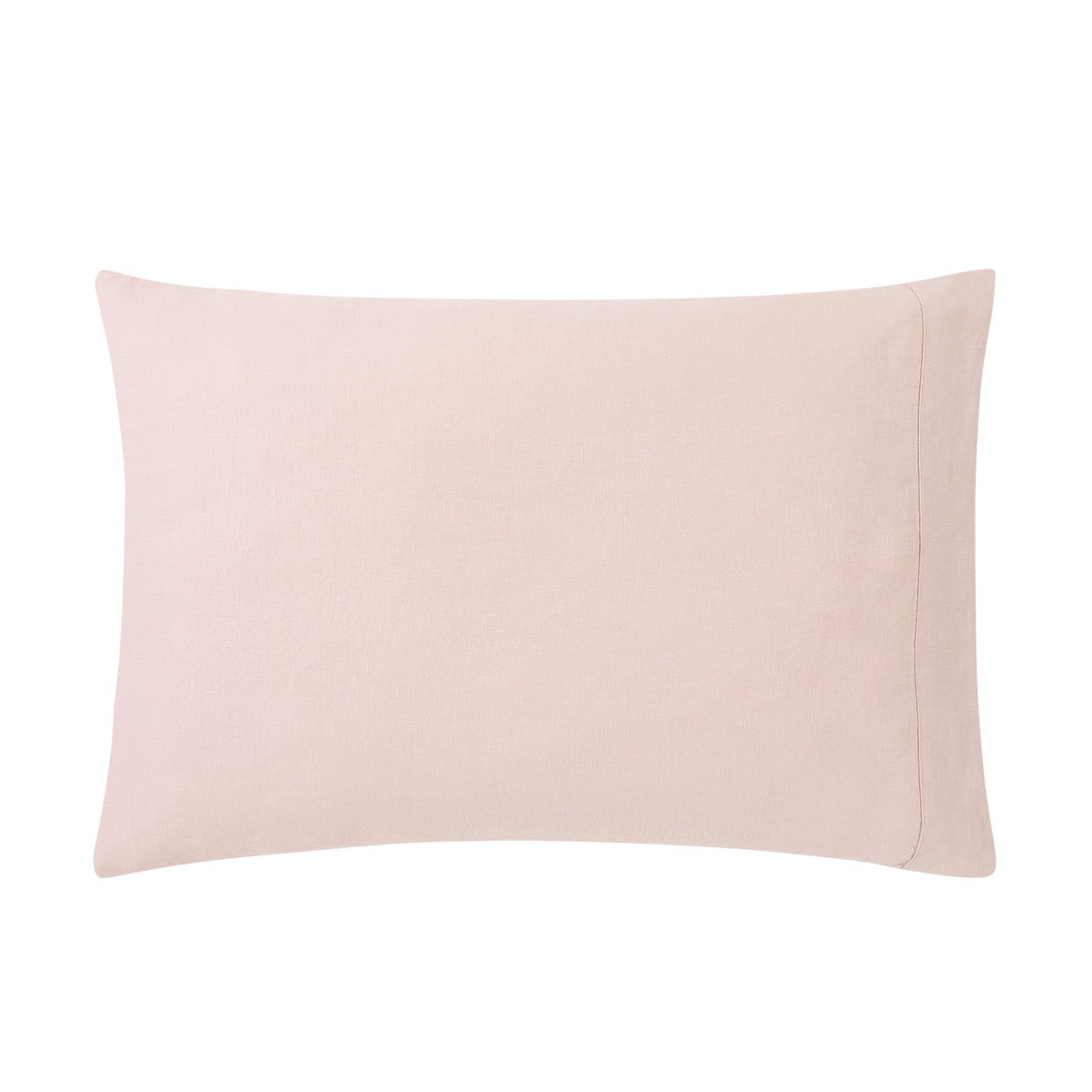 SIJO King Organic Linen Pillowcase Set Blush