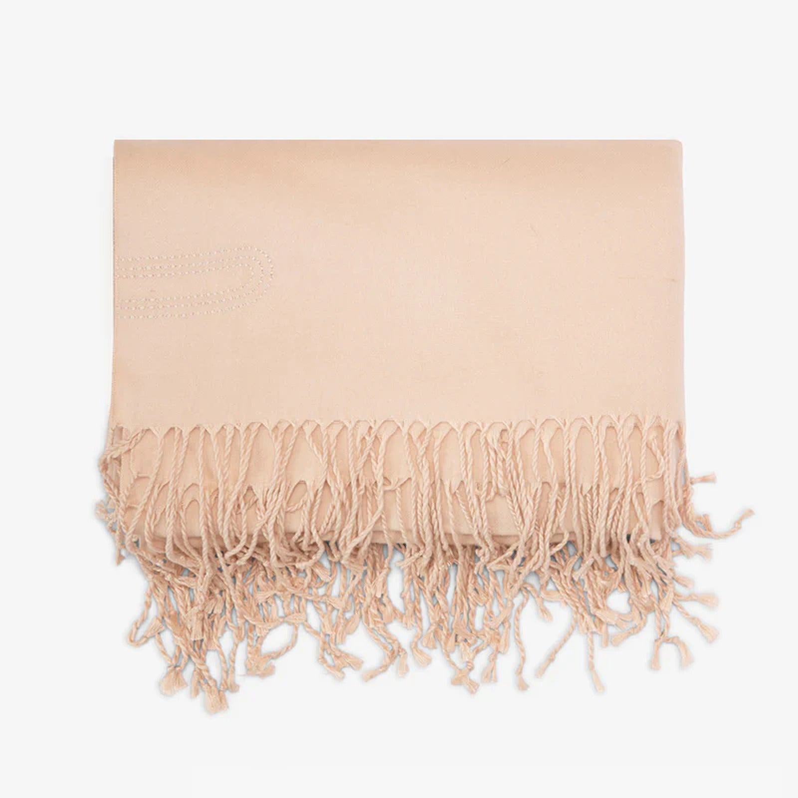ettitude Vegan Cashmere Throw Blanket Oat
