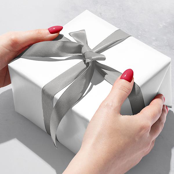 Jillson & Roberts Solid White Wrapping Paper