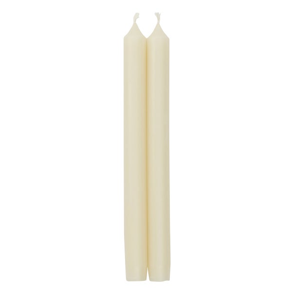 Ivory Taper Candles Set of 2 The Container Store