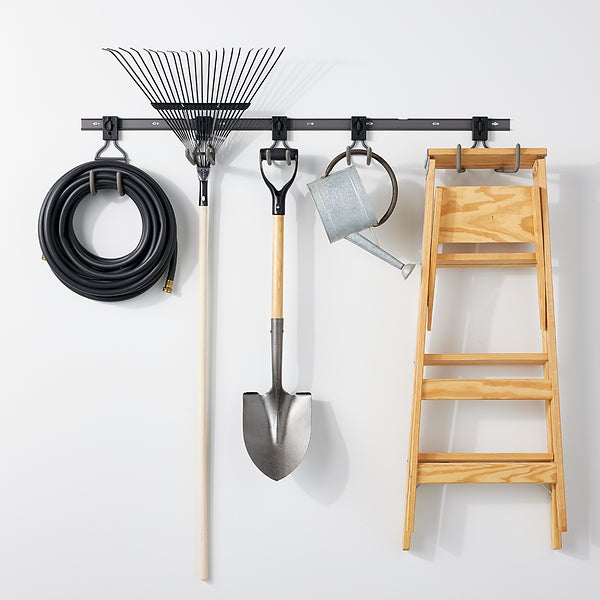 Garage Plus 5-Hook Track | The Container Store
