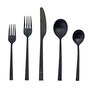 Be Home Hammered Flatware Set of 5