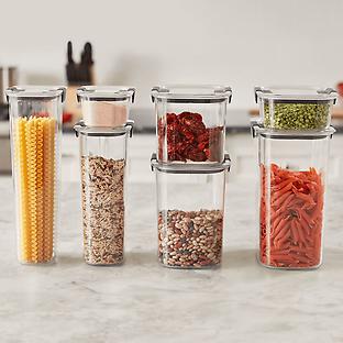 Rubbermaid Brilliance Pantry Food Storage Container Set of 7