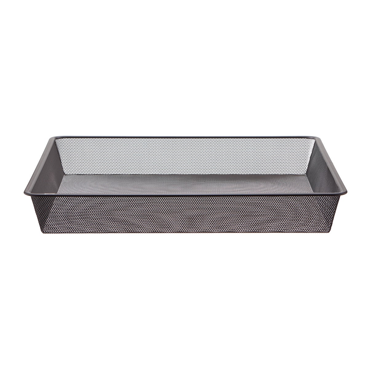 Decor+/Garage+ by Elfa 2'x20" Shallow Mesh Drawer Matte Grey