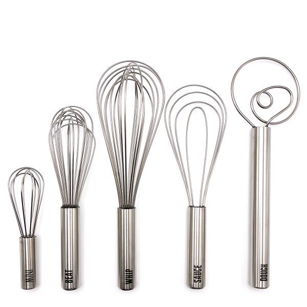 Tovolo Stainless Steel Whisk Set of 5 The Container Store