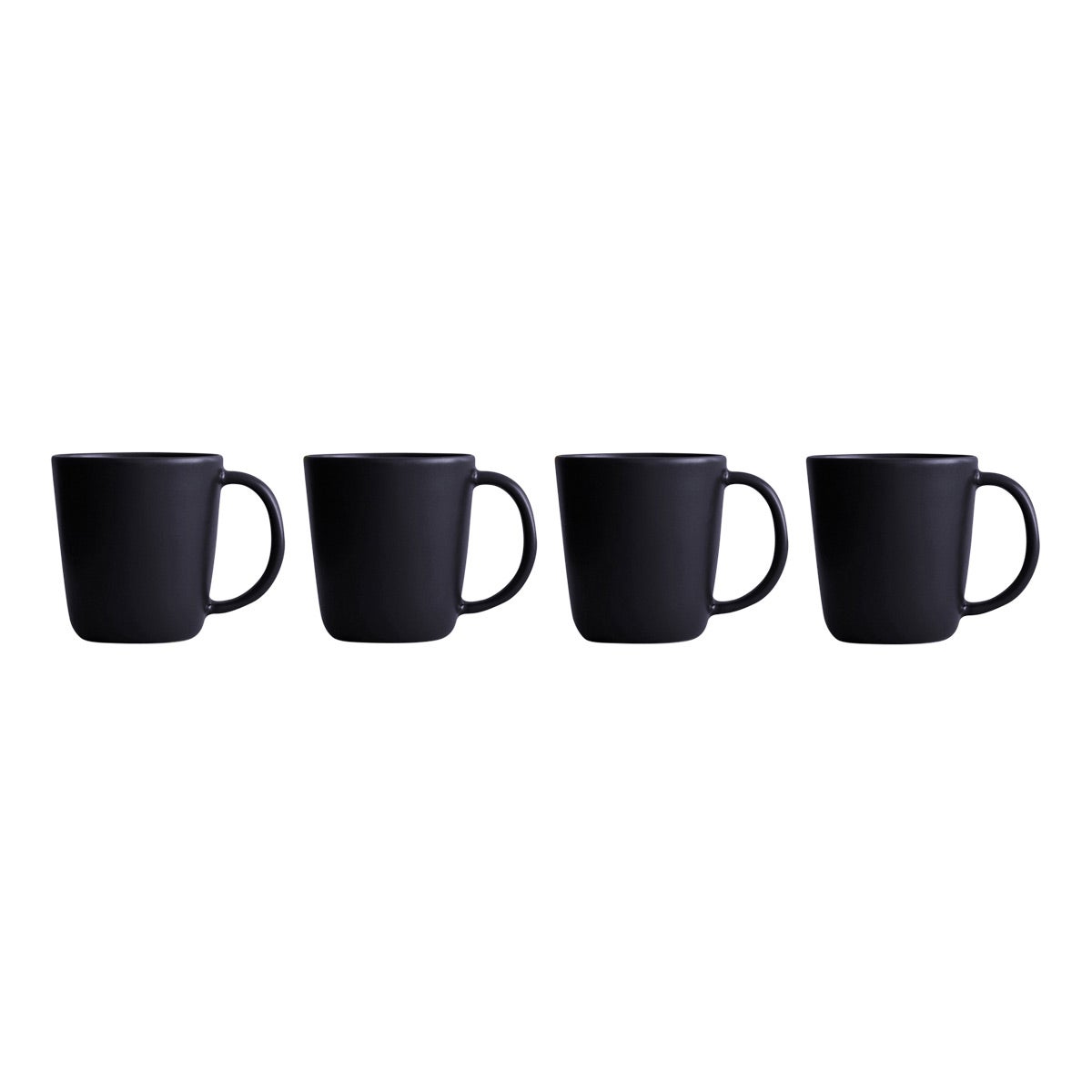 Year & Day 12 oz. Ceramic Mugs Midnight Set of 4
