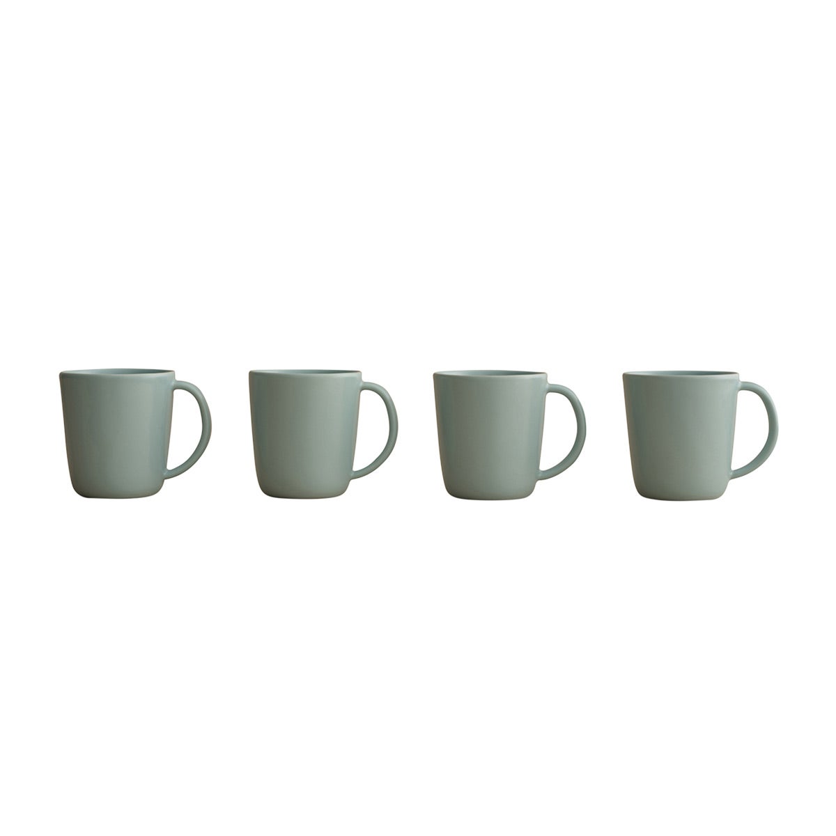 Year & Day 12 oz. Ceramic Mugs Palm Set of 4