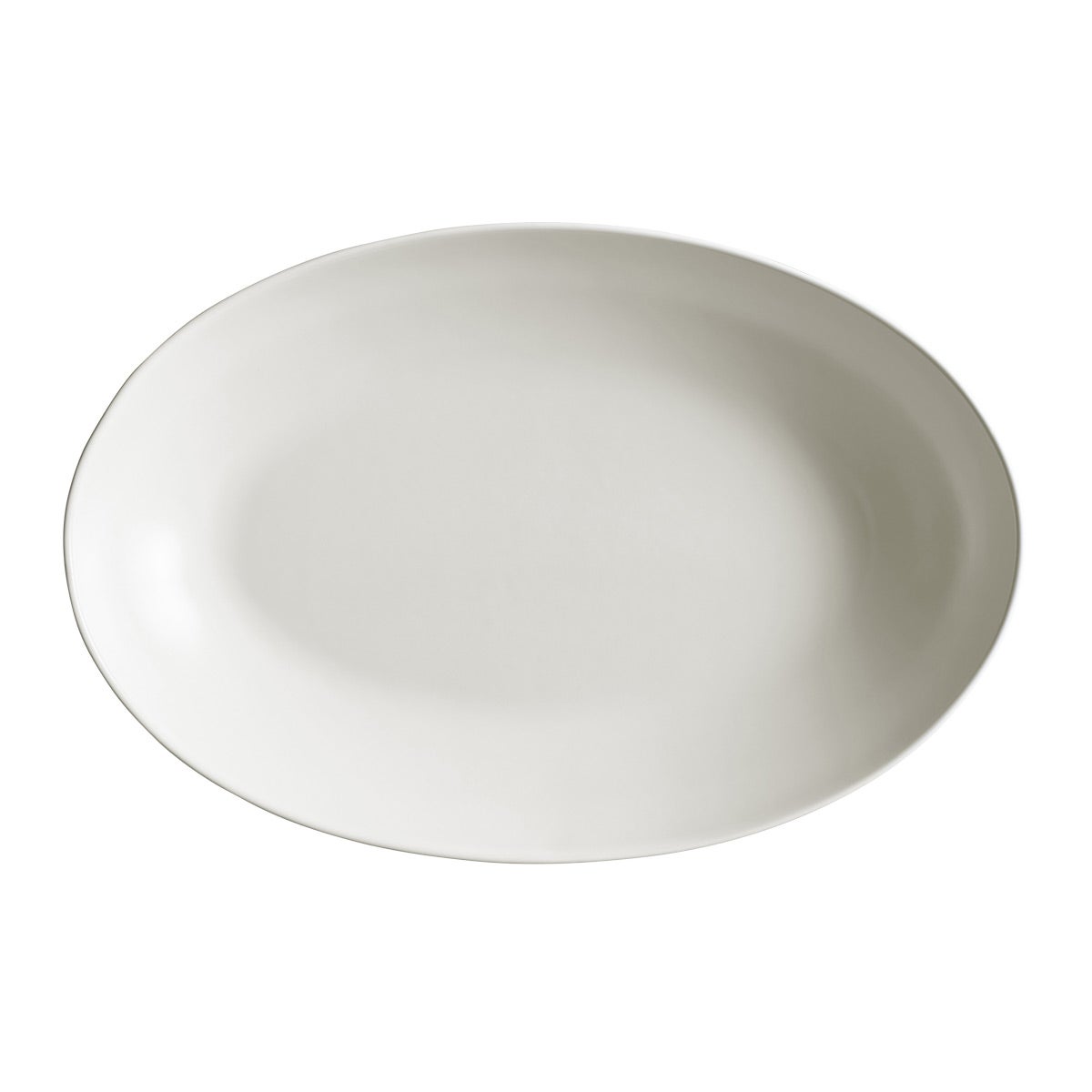 Year & Day Ceramic Oval Low Serving Bowl Moon