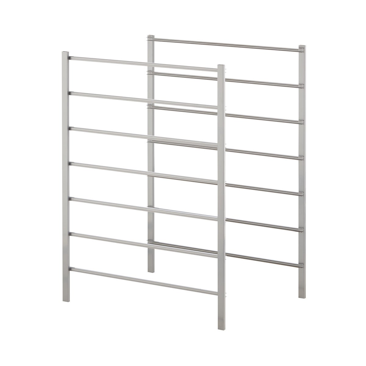 Elfa Classic 7-Runner Panels Platinum Set of 2