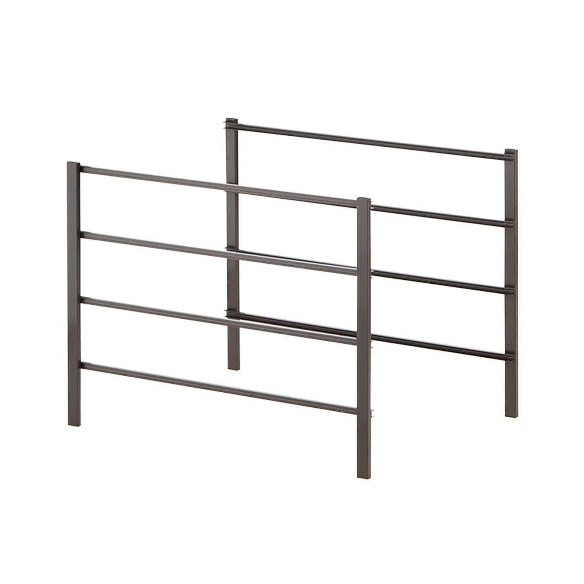 Elfa Classic 4-Runner Panels Graphite Set of 2
