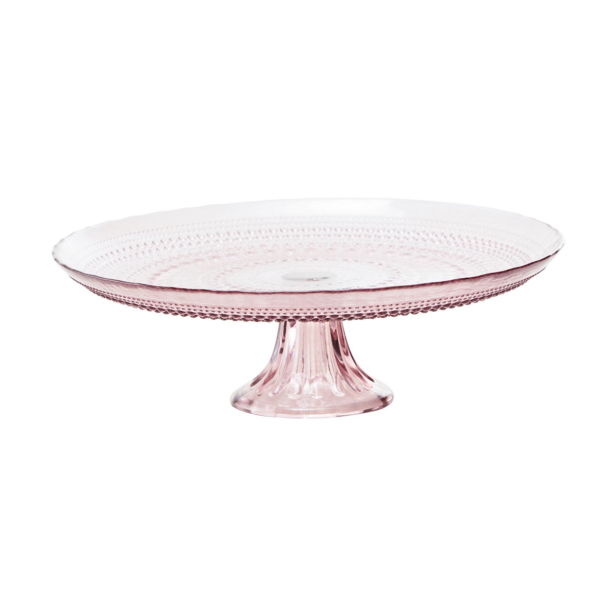 Fortessa Cake Stand Pink