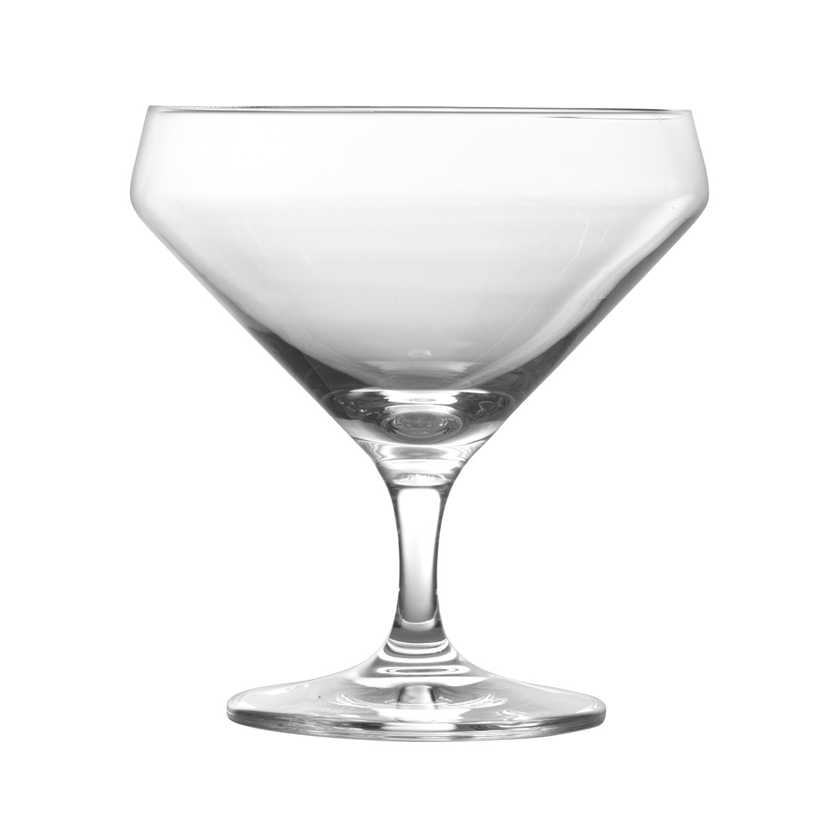 Fusion Crystal Martini Glasses, Set of 6