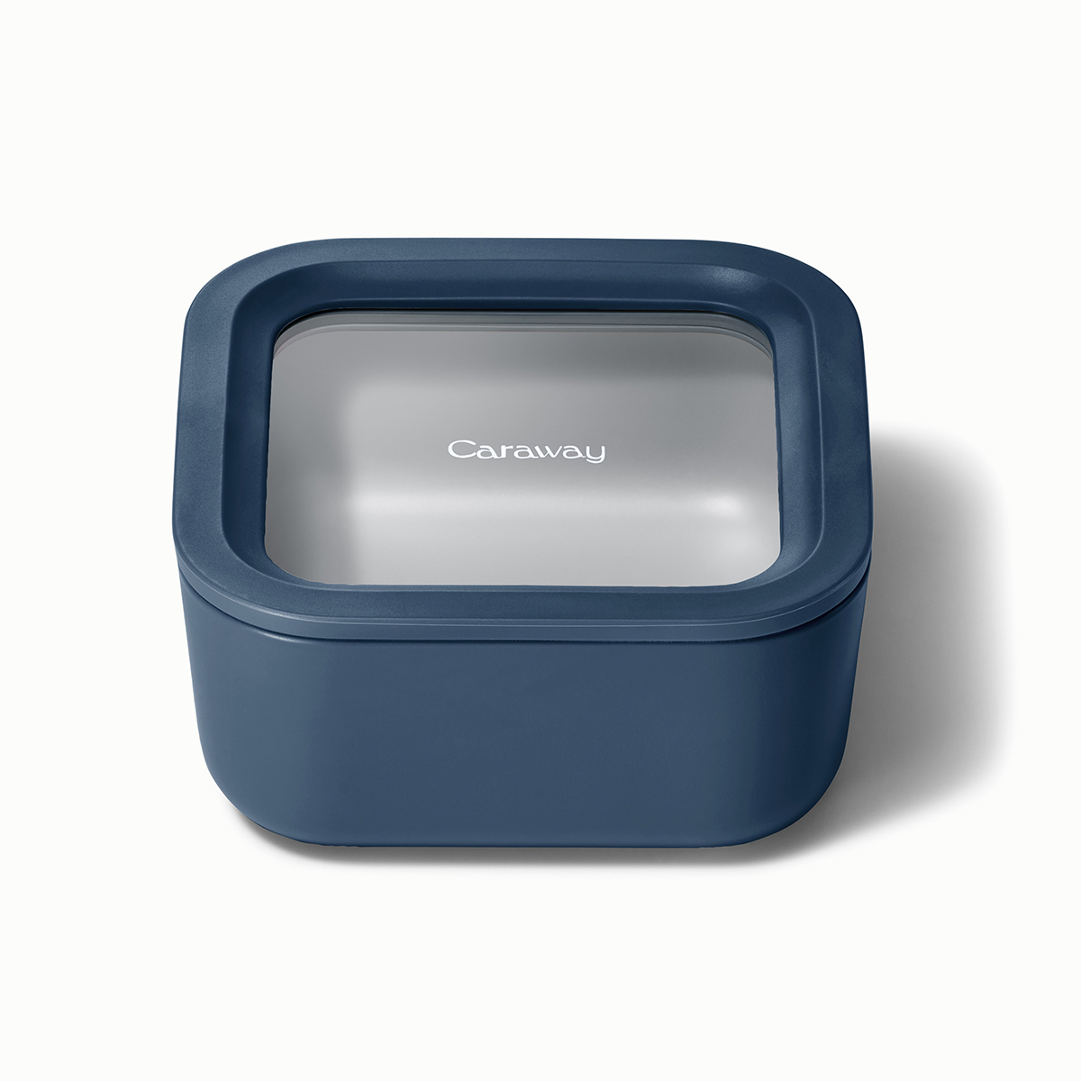 Caraway Home Small Food Storage Container Navy