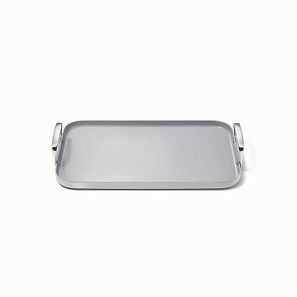 Caraway 11 Ceramic Nonstick Square Grill Pan in Gray