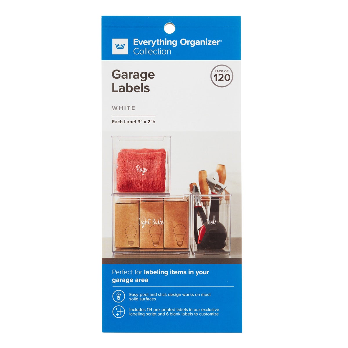 Everything Organizer Garage Labels The Container Store