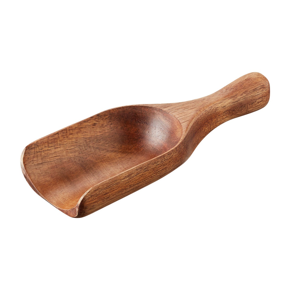 The Container Store Medium Wooden Scoop Acacia