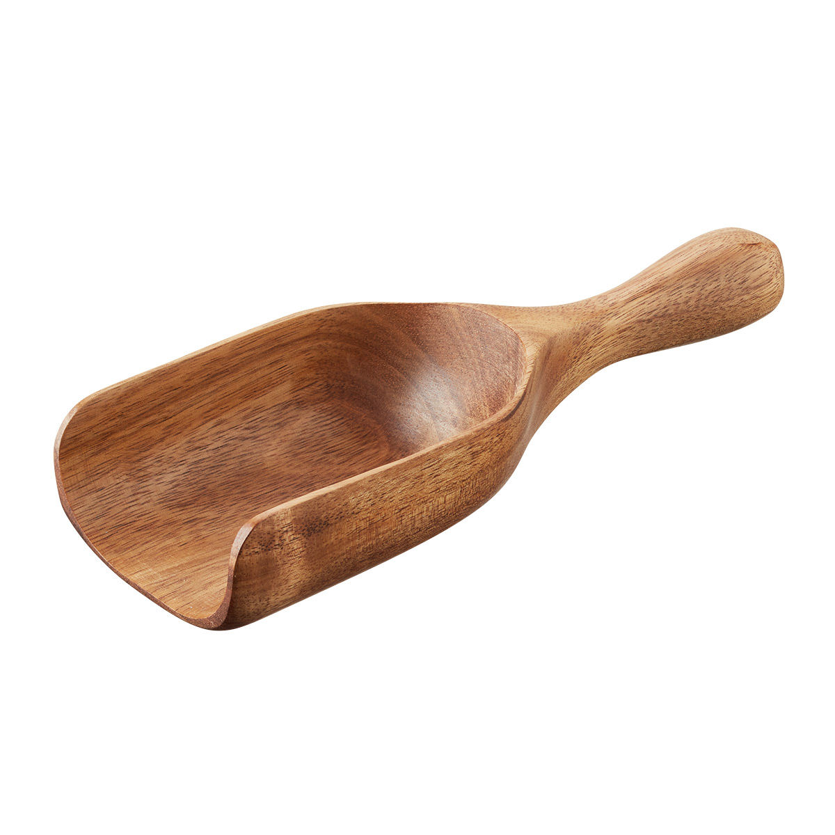 The Container Store Large Wooden Scoop Acacia