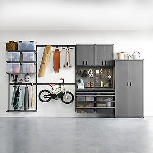 Garage Plus 11' Garage Solution with Tall Cabinet