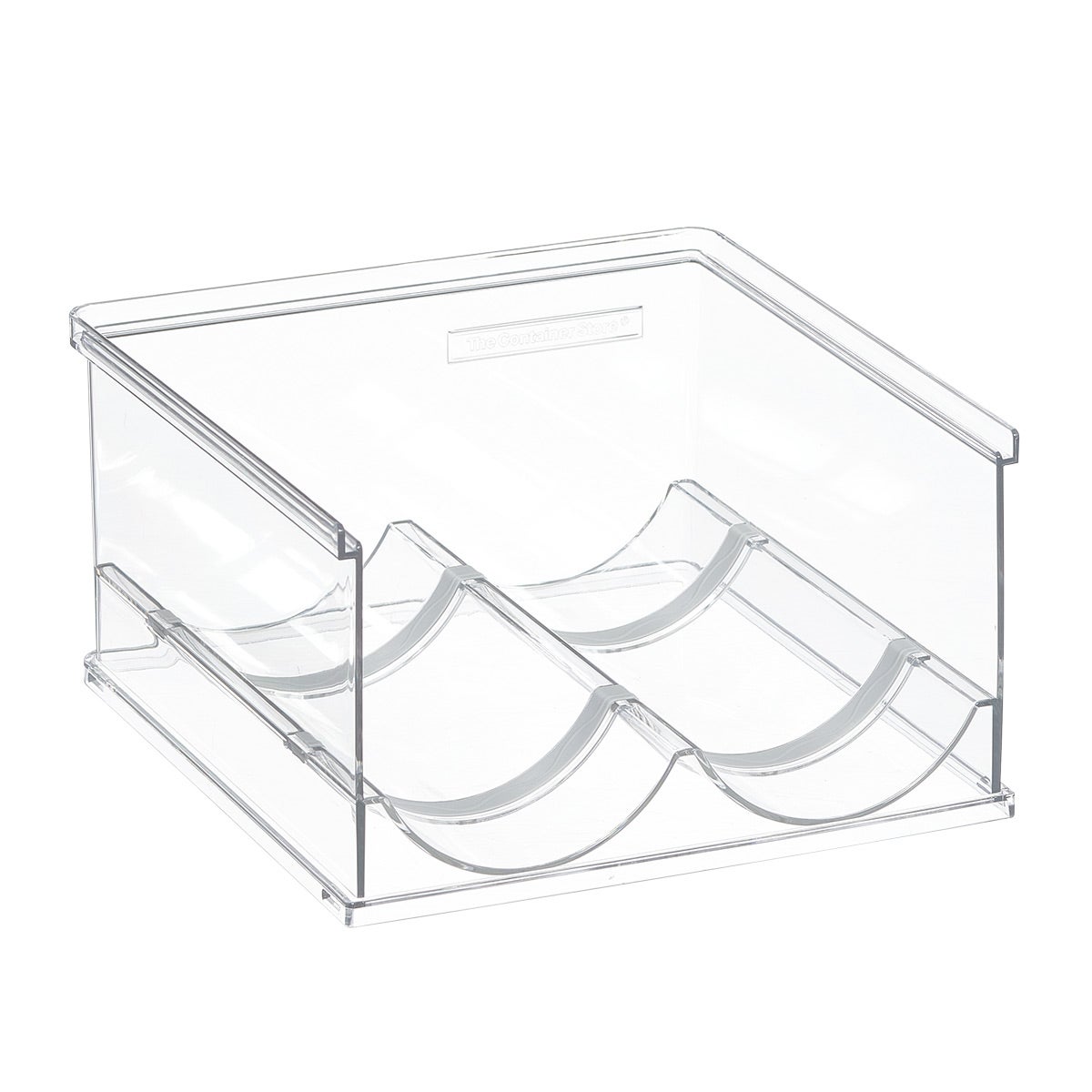 Everything Organizer Double Stacking Bottle Organizer Clear