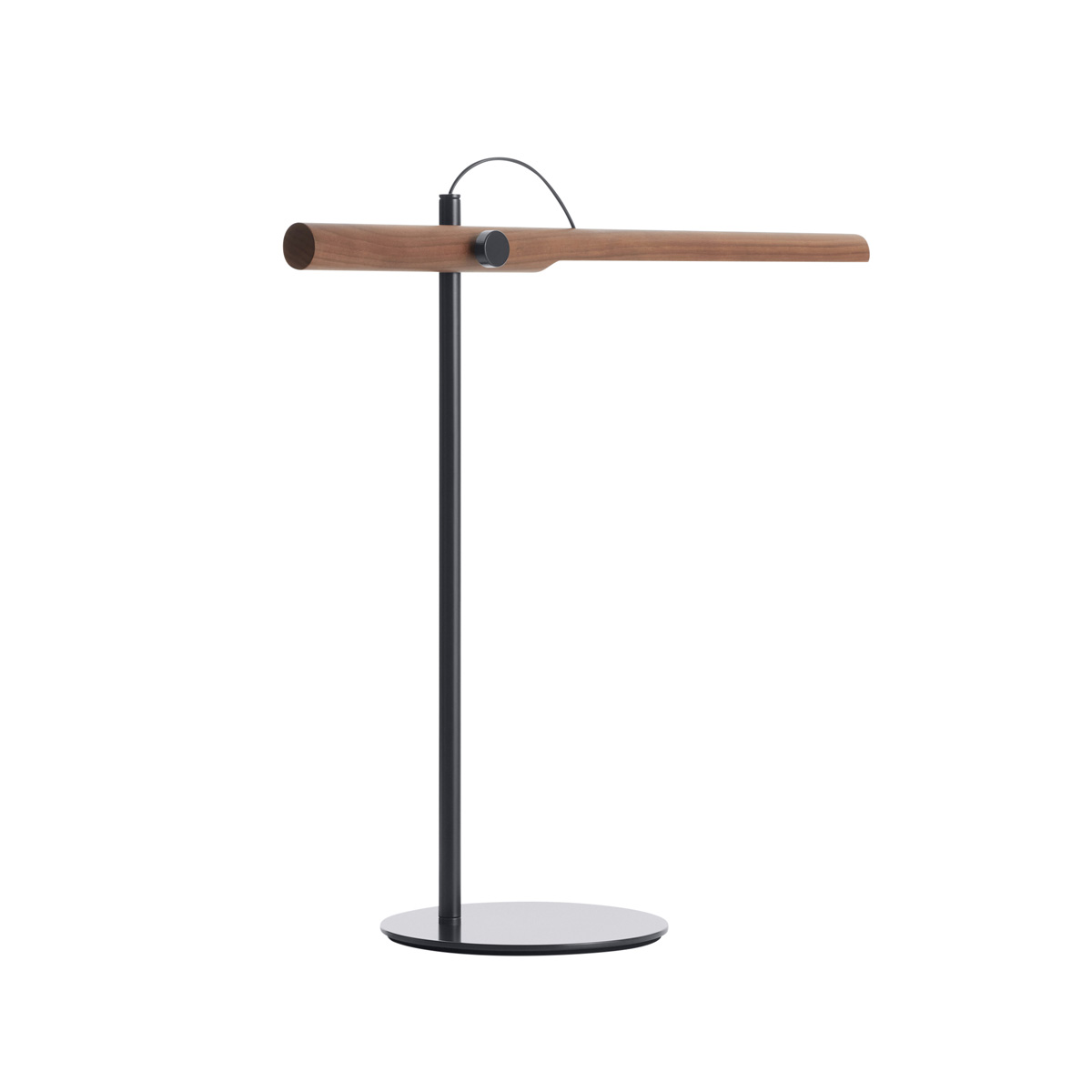Blu Dot Type A Task Table Lamp Walnut/Oblivion