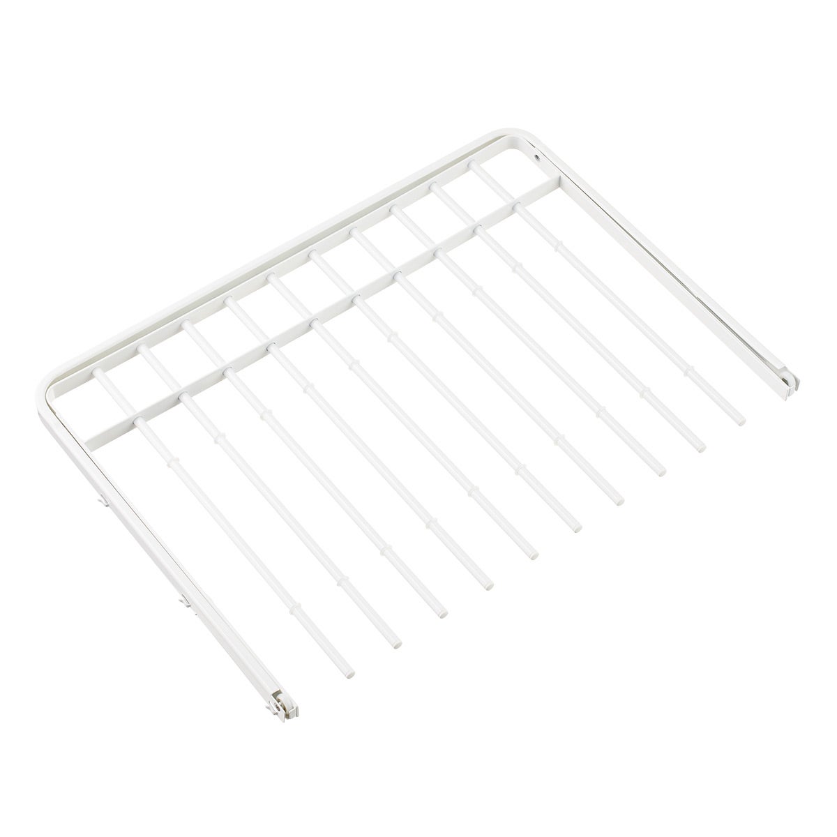 Classic by Elfa 2' Gliding Pant Rack White