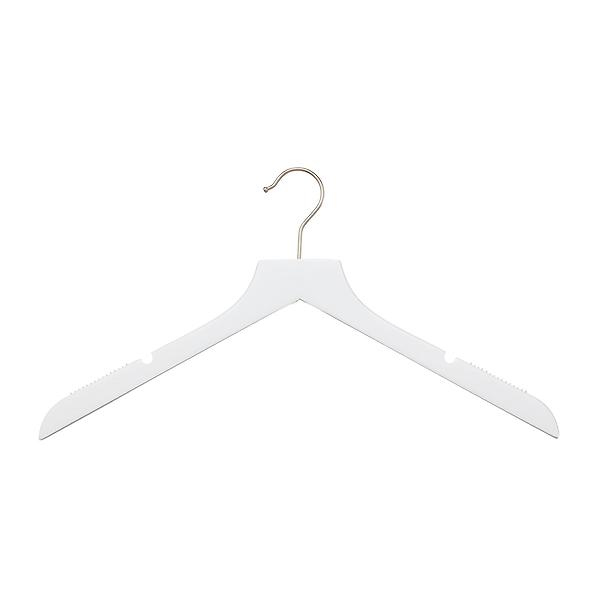 The Container Store Basic Cedar Shirt Hanger Pkg/4, 17-3/8 x 1/2 x 9-1/4 H