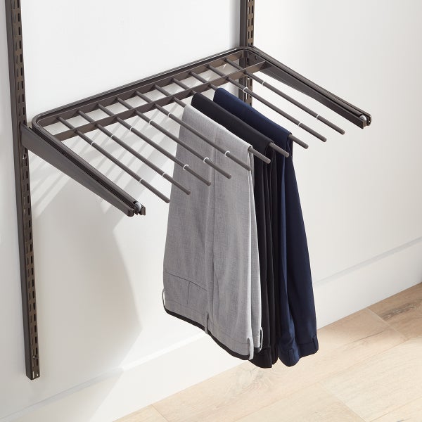 Elfa Classic Gliding Pant Rack The Container Store