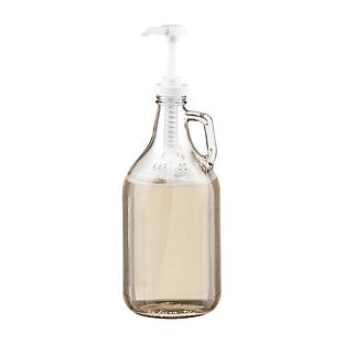 64 oz. Glass Bottle with Pump
