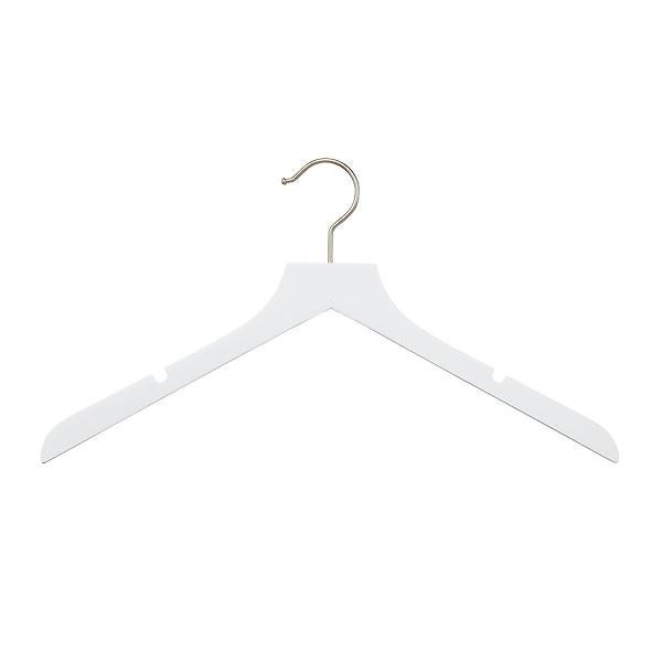 The Container Store Slim Wood Hangers with Notches
