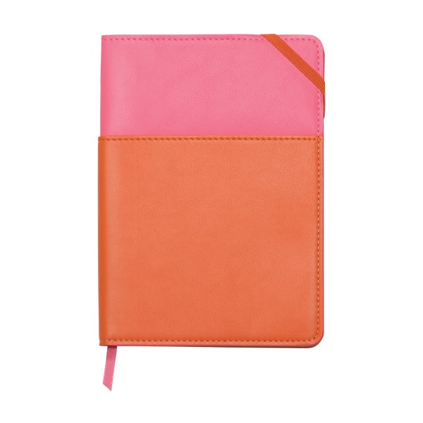 DesignWorks Vegan Leather Pocket Journal The Container Store