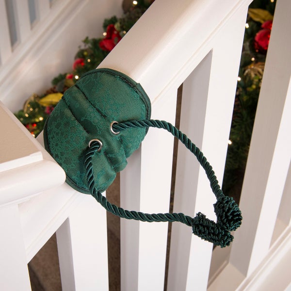 banister ties for garland