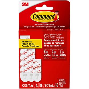 3M Command Mounting Strips