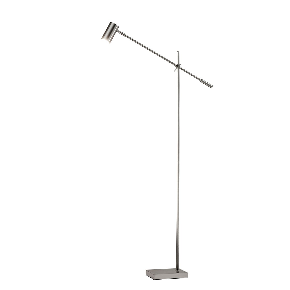 Adesso Collette LED Floor Lamp Grey