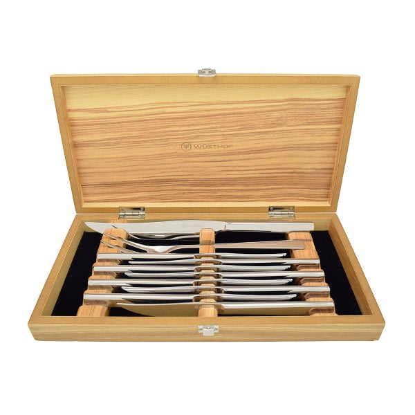 Wusthof 10-Piece Steak Knife & Carving Set