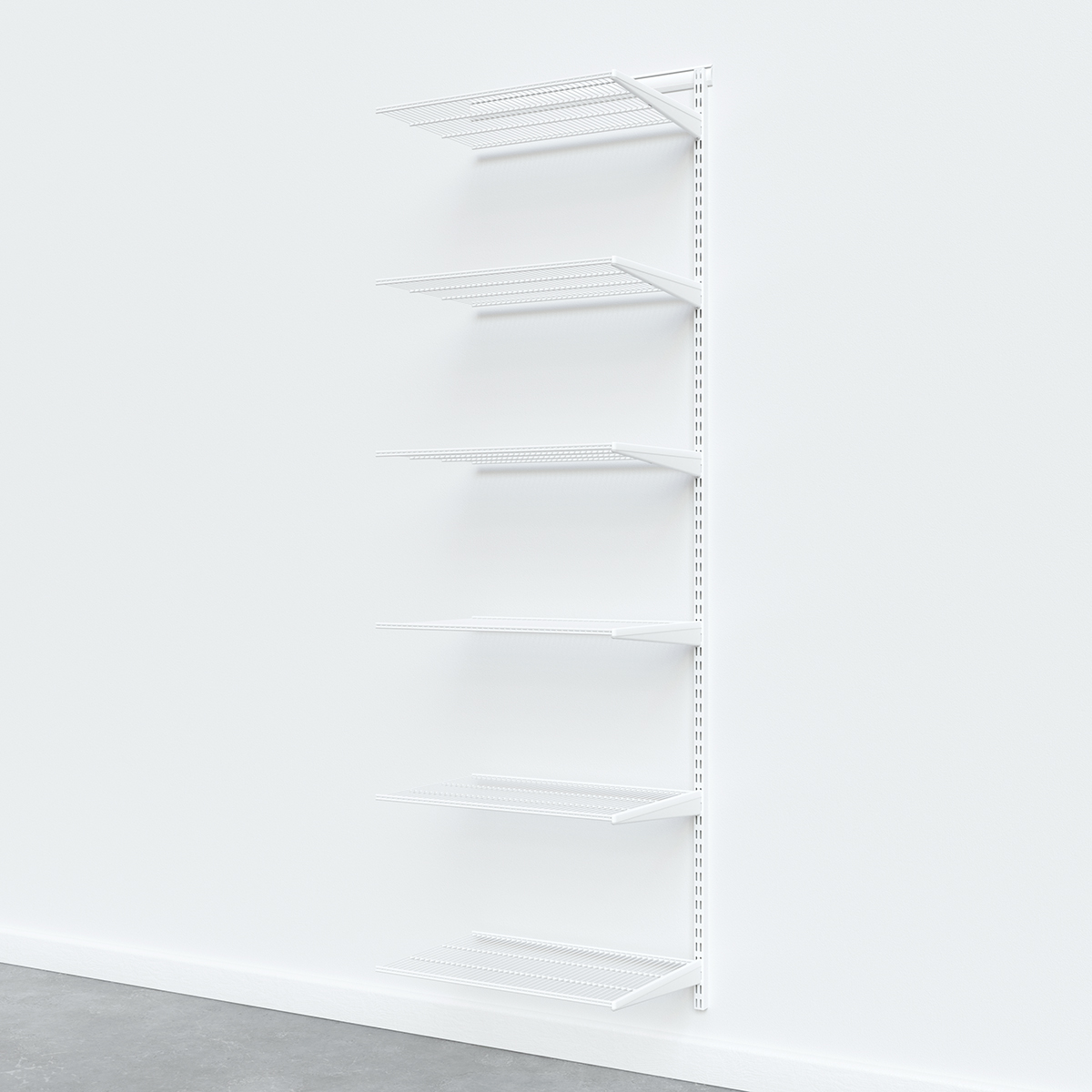 White Basic Shelving Unit | The Container Store