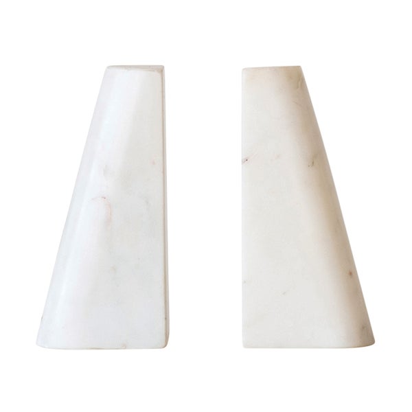 Bloomingville Marble Bookends Set of 2 The Container Store