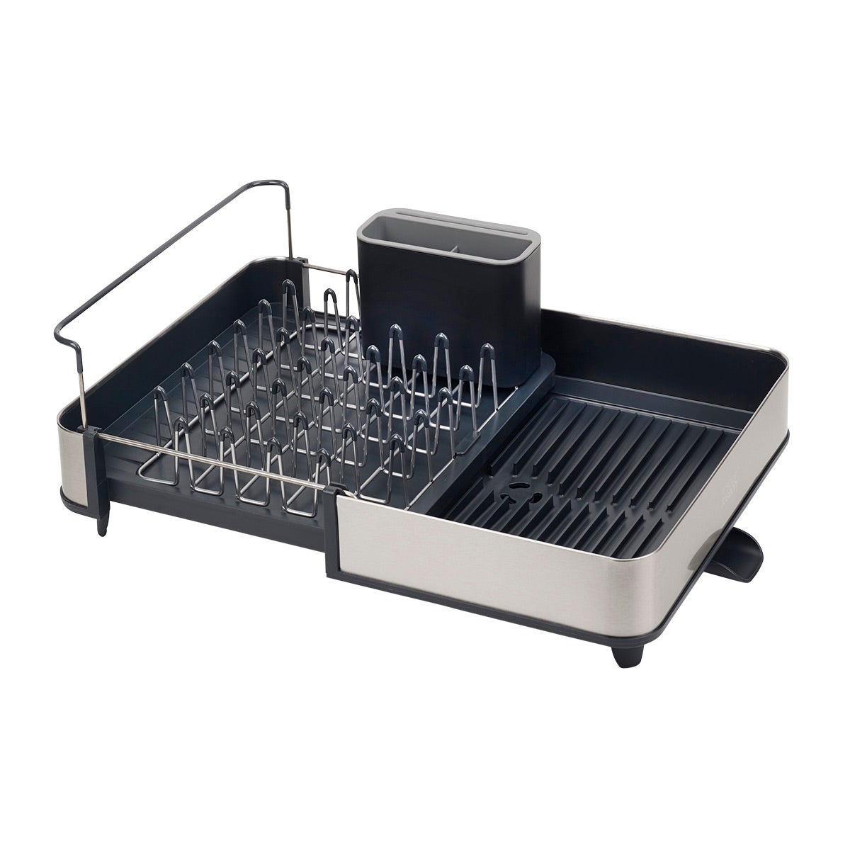 Joseph Joseph Expandable Steel Dish Rack Grey