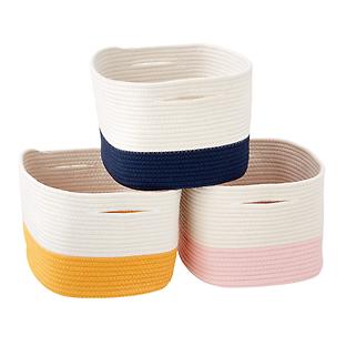 The Container Store Cotton Rope Bin