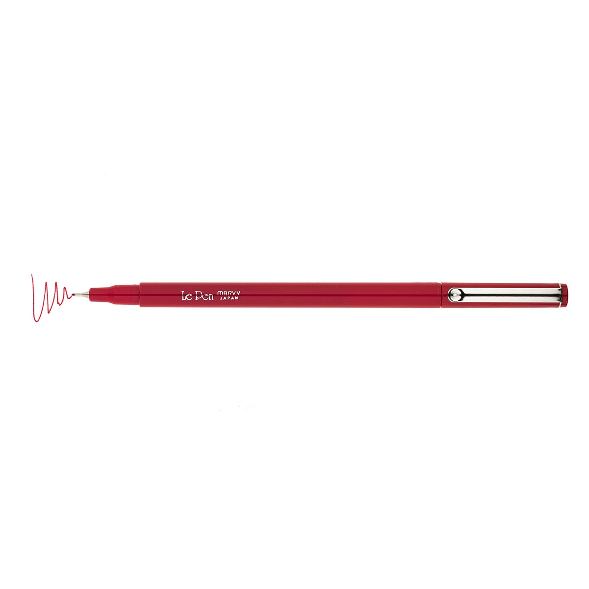 LePen Micro-Fine Tip Pen Red
