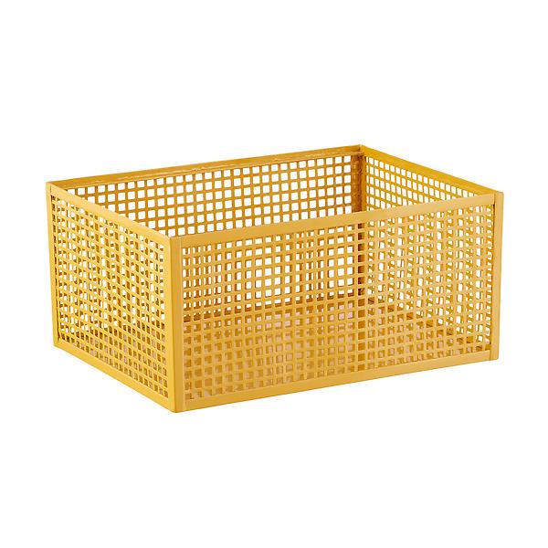 The Container Store Schoolhouse Metal Bin