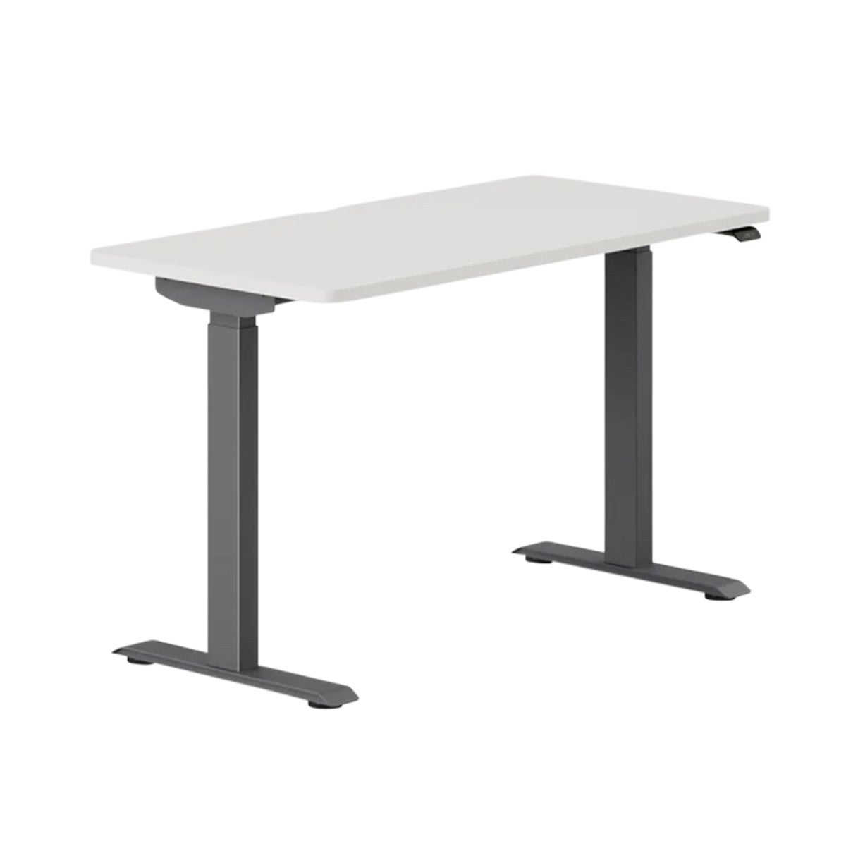 Branch Duo Standing Desk White/Charcoal Base