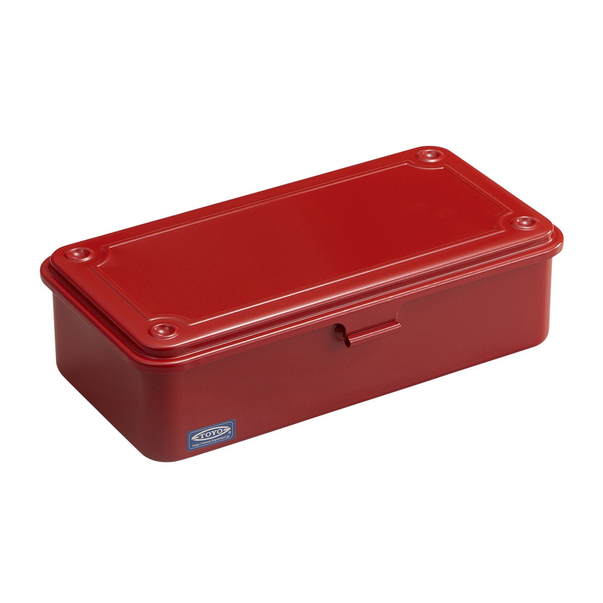 Toyo Steel Stackable Storage Box Red