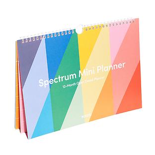 Poketo Spectrum Undated Mini Wall Planner