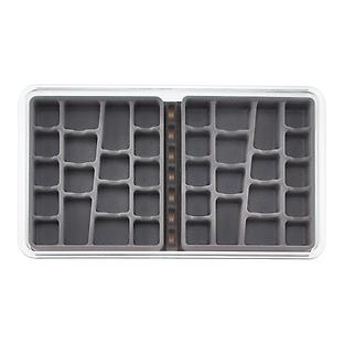 Grey Stackable Jewelry Tray System